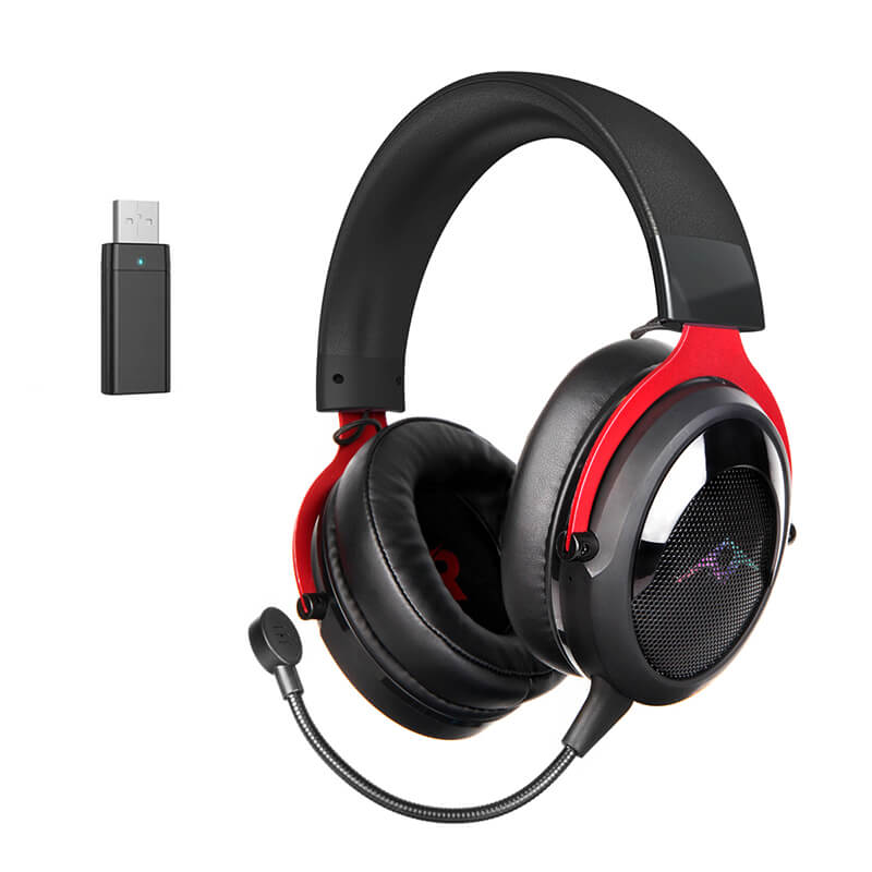 2.4g gaming headset with low latency 5