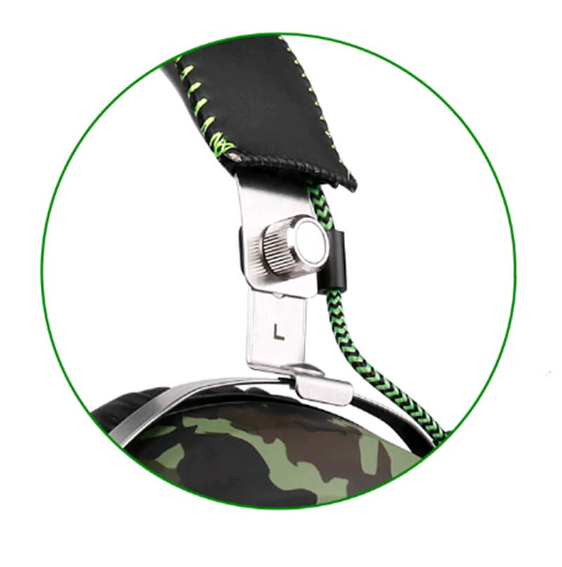 camouflage fighting style 4 pin 3.5mm gaming headset 9