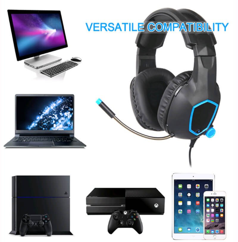 convenient in line controller 4 pin 3.5mm gaming headset 6